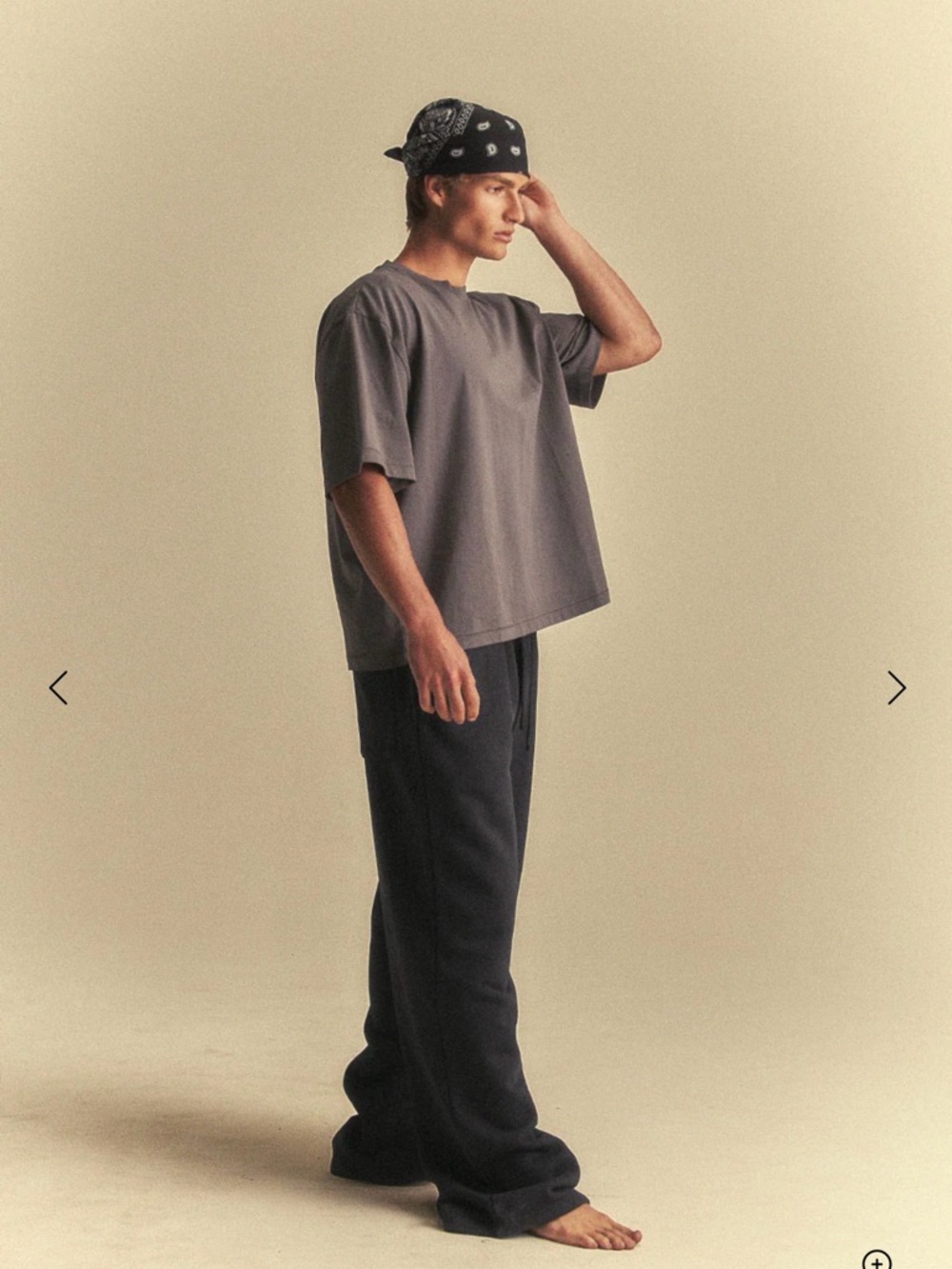 Men's Black Short Sleeve Crew Neck Tee